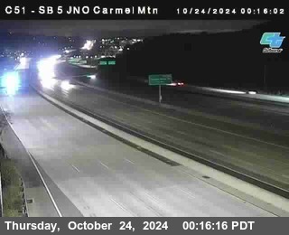 SB 5 at Carmel Mountain Rd.