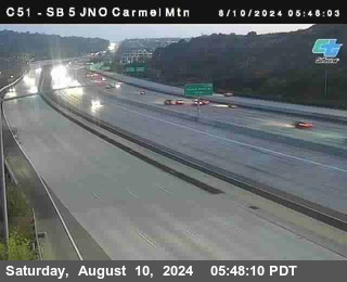 SB 5 at Carmel Mountain Rd.