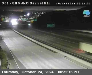 SB 5 at Carmel Mountain Rd.