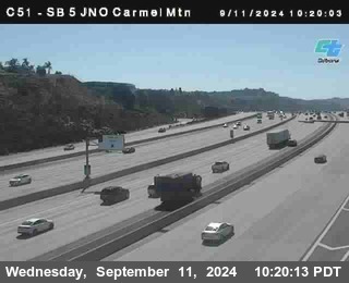 SB 5 at Carmel Mountain Rd.