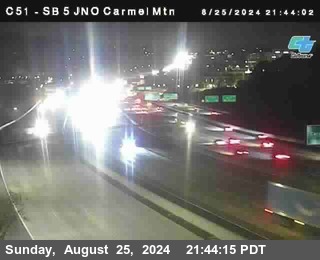 SB 5 at Carmel Mountain Rd.