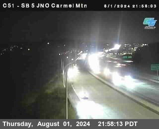 SB 5 at Carmel Mountain Rd.