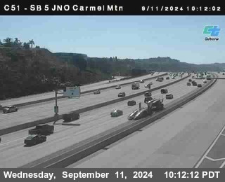 SB 5 at Carmel Mountain Rd.