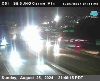 SB 5 at Carmel Mountain Rd.