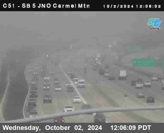 SB 5 at Carmel Mountain Rd.