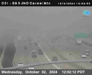 SB 5 at Carmel Mountain Rd.