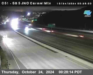 SB 5 at Carmel Mountain Rd.