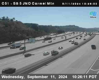 SB 5 at Carmel Mountain Rd.