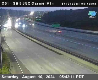 SB 5 at Carmel Mountain Rd.