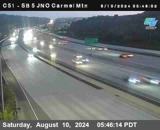 SB 5 at Carmel Mountain Rd.