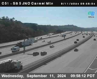 SB 5 at Carmel Mountain Rd.