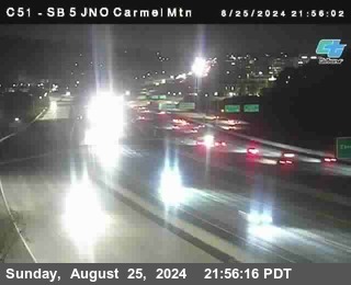 SB 5 at Carmel Mountain Rd.