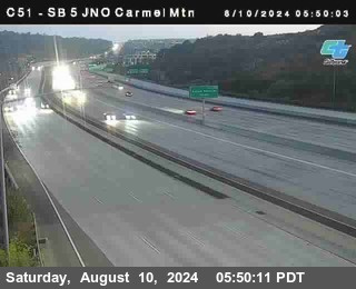 SB 5 at Carmel Mountain Rd.