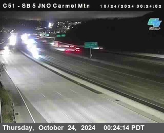 SB 5 at Carmel Mountain Rd.