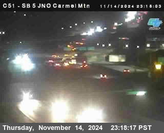 SB 5 at Carmel Mountain Rd.