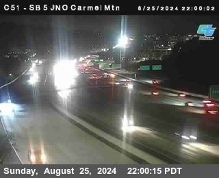 SB 5 at Carmel Mountain Rd.