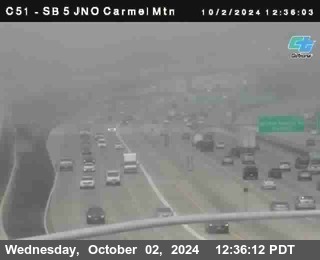 SB 5 at Carmel Mountain Rd.