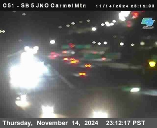 SB 5 at Carmel Mountain Rd.