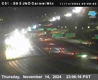 SB 5 at Carmel Mountain Rd.