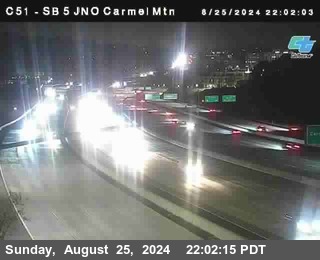 SB 5 at Carmel Mountain Rd.