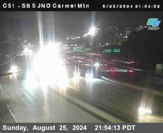 SB 5 at Carmel Mountain Rd.