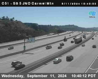 SB 5 at Carmel Mountain Rd.