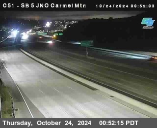 SB 5 at Carmel Mountain Rd.