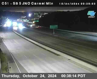 SB 5 at Carmel Mountain Rd.