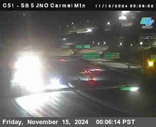 SB 5 at Carmel Mountain Rd.