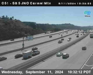 SB 5 at Carmel Mountain Rd.