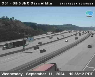 SB 5 at Carmel Mountain Rd.