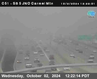 SB 5 at Carmel Mountain Rd.