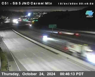 SB 5 at Carmel Mountain Rd.