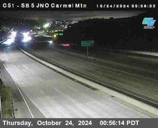 SB 5 at Carmel Mountain Rd.