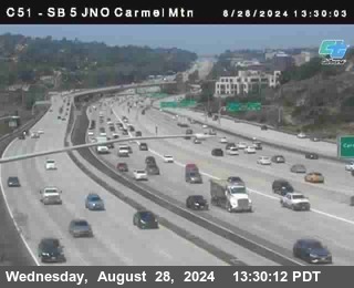 SB 5 at Carmel Mountain Rd.