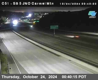 SB 5 at Carmel Mountain Rd.