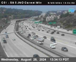 SB 5 at Carmel Mountain Rd.