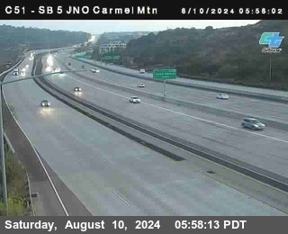 SB 5 at Carmel Mountain Rd.