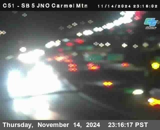 SB 5 at Carmel Mountain Rd.