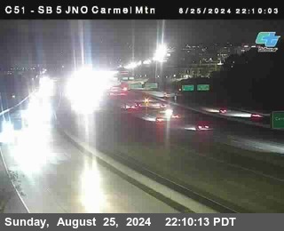 SB 5 at Carmel Mountain Rd.