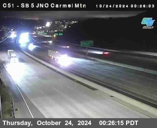 SB 5 at Carmel Mountain Rd.