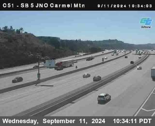 SB 5 at Carmel Mountain Rd.