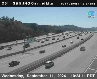 SB 5 at Carmel Mountain Rd.