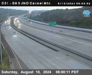 SB 5 at Carmel Mountain Rd.