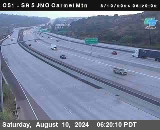 SB 5 at Carmel Mountain Rd.