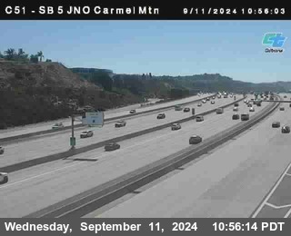 SB 5 at Carmel Mountain Rd.