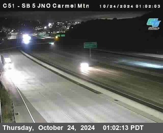 SB 5 at Carmel Mountain Rd.