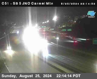 SB 5 at Carmel Mountain Rd.