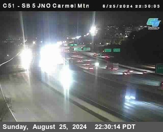 SB 5 at Carmel Mountain Rd.