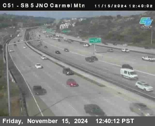 SB 5 at Carmel Mountain Rd.